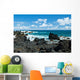 Volcano Rocks Beach Hana Wall Mural