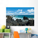 Volcano Rocks Beach Hana Wall Mural