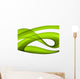 green abstract formation Wall Mural