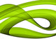 green abstract formation Wall Mural