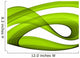 green abstract formation Wall Mural