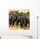 Wildebeest Masai mara Kenya Wall Mural