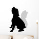 Vector Silhouette Dog