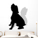 Vector Silhouette Dog