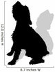 Vector Silhouette Dog