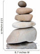 Composition Stacked Pebbles