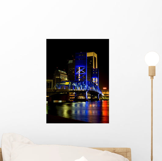 City Jacksonville Florida Night
