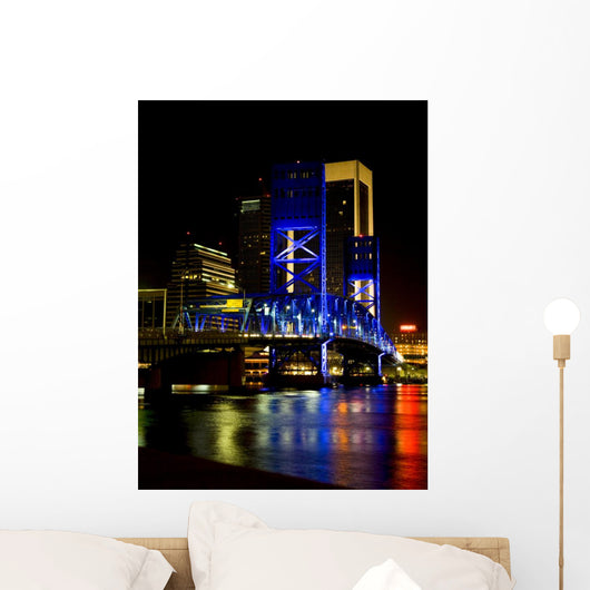 City Jacksonville Florida Night