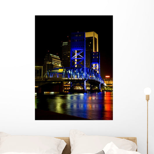 City Jacksonville Florida Night