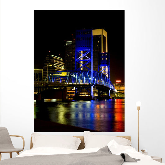 City Jacksonville Florida Night