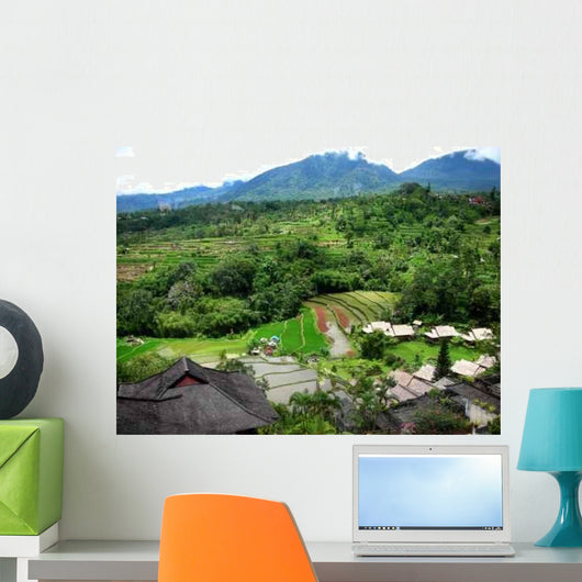 Rice Terraces Wall Decal