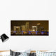 Miami City Scape Wall Decal