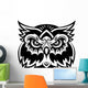 Owl Mascot Wall Decal