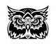 Owl Mascot Wall Decal