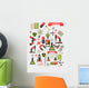 Creative Science Elements Wall Mural