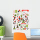 Creative Science Elements Wall Mural
