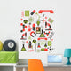 Creative Science Elements Wall Mural
