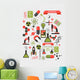 Creative Science Elements Wall Mural