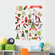 Creative Science Elements Wall Mural