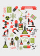 Creative Science Elements Wall Mural