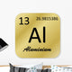 Aluminium Element Wall Decal