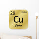 Copper element Wall Decal