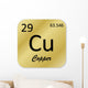 Copper element Wall Decal