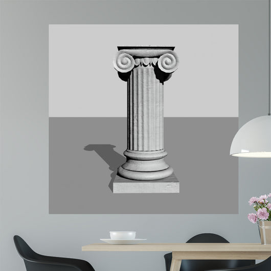 Stone Column 3D Render