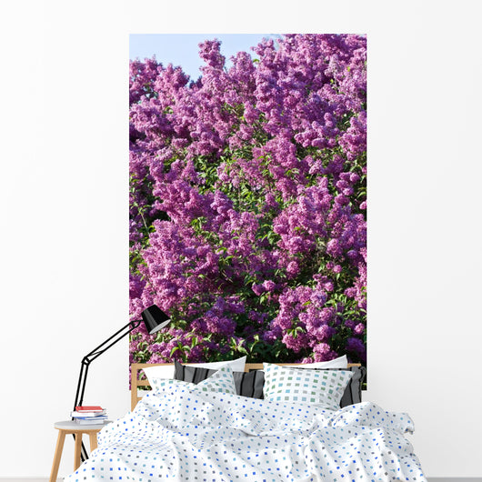 Lilac Wall Mural