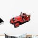 Vintage Fire Engine Wall Decal