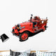 Vintage Fire Engine Wall Decal