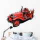 Vintage Fire Engine Wall Decal
