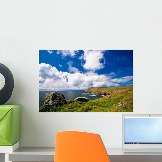 Waterfront Landscape in Ireland Wall Mural