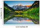 Sunrise at Maroon bells lake Wall Mural