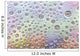 Waterdrops with Candy Refraction