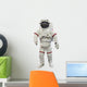 astronauts isolated on white Wall Decal