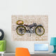 Retro Banner Motorcycle Wall Decal