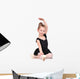 little ballerina sitting Wall Decal