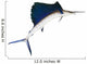 Sailfish Flying Midair White
