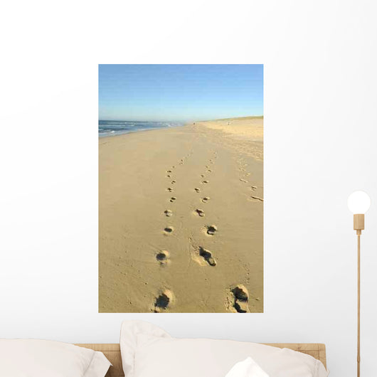 Walk Beach Wall Decal