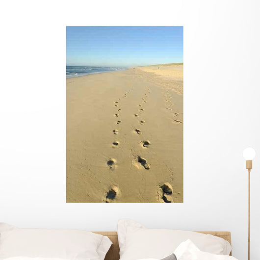 Walk Beach Wall Decal