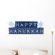 Happy Hanukkah Wall Decal