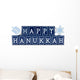 Happy Hanukkah Wall Decal