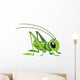 Cartoon Grasshopper Wall Decal