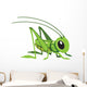 Cartoon Grasshopper Wall Decal