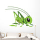 Cartoon Grasshopper Wall Decal