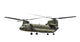 Large Military Helicopter White
