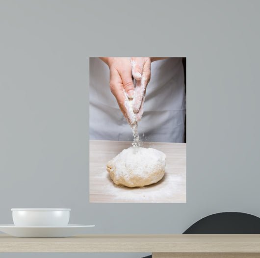 Hands Kneading Dough