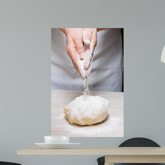Hands Kneading Dough