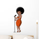 Woman singer Wall Mural